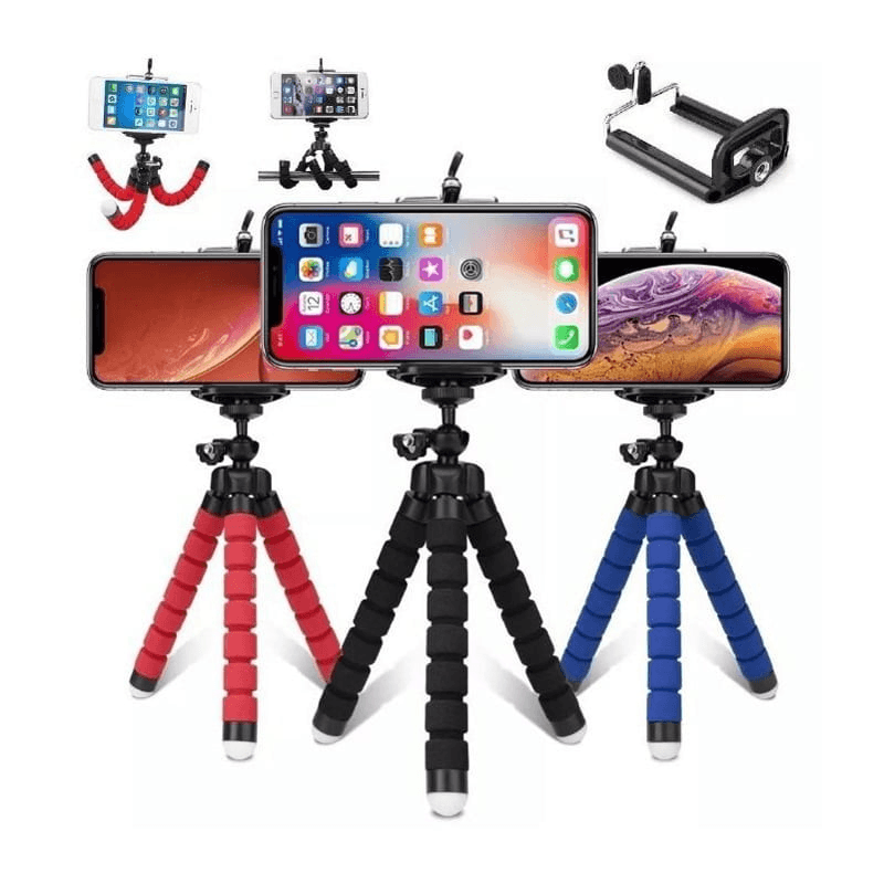  ستاند هاتف للتصوير مع مايكRed Ring Selfie light Kits 