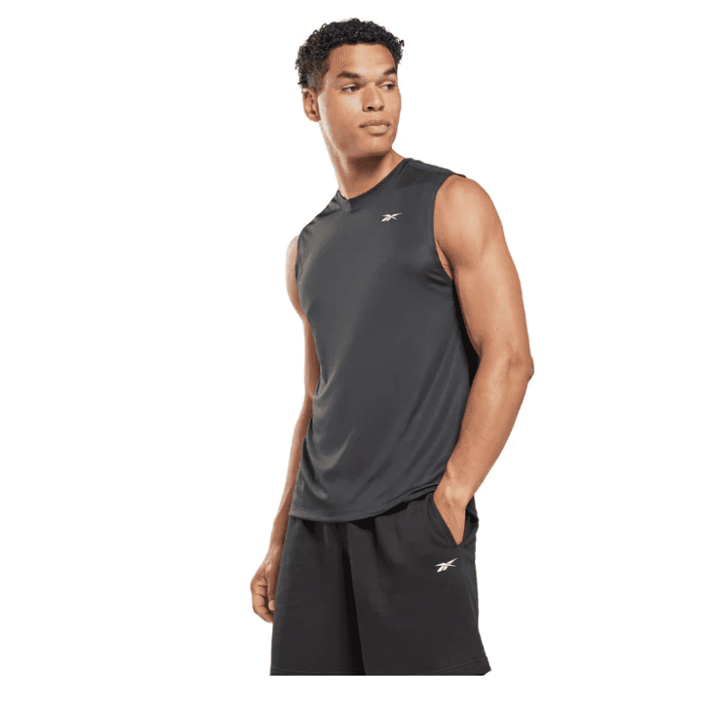 Reebok Sports Top Night Black