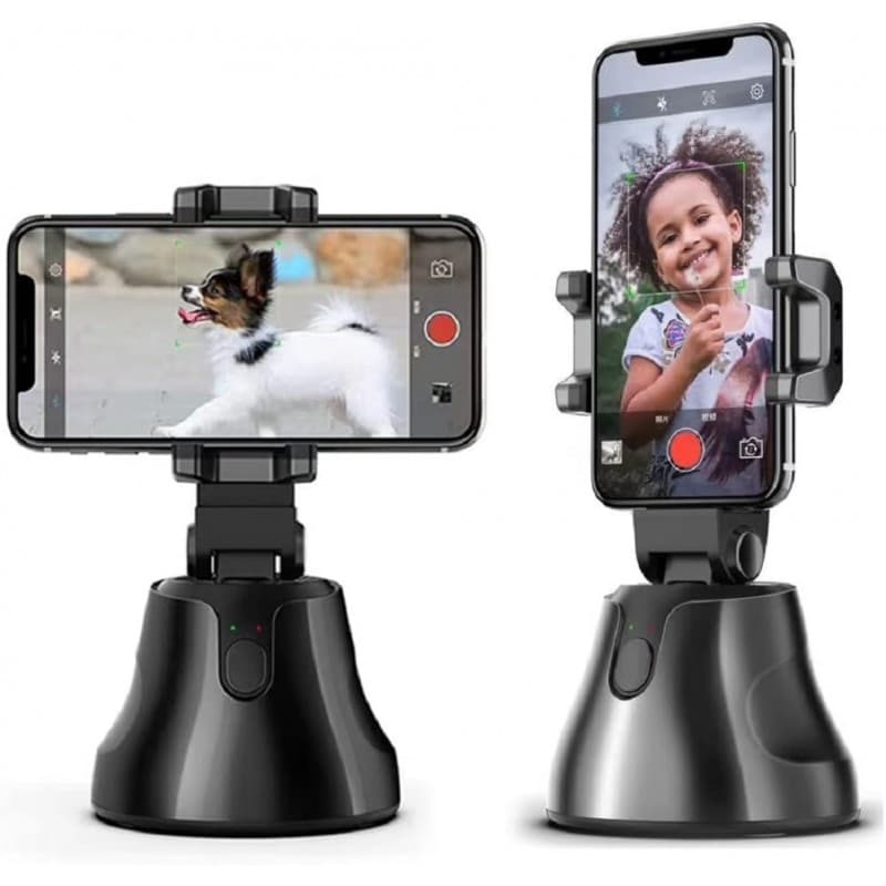 عصا سيلفي تدور 360 درجة مع تتبع تلقائي وتصوير ذكي