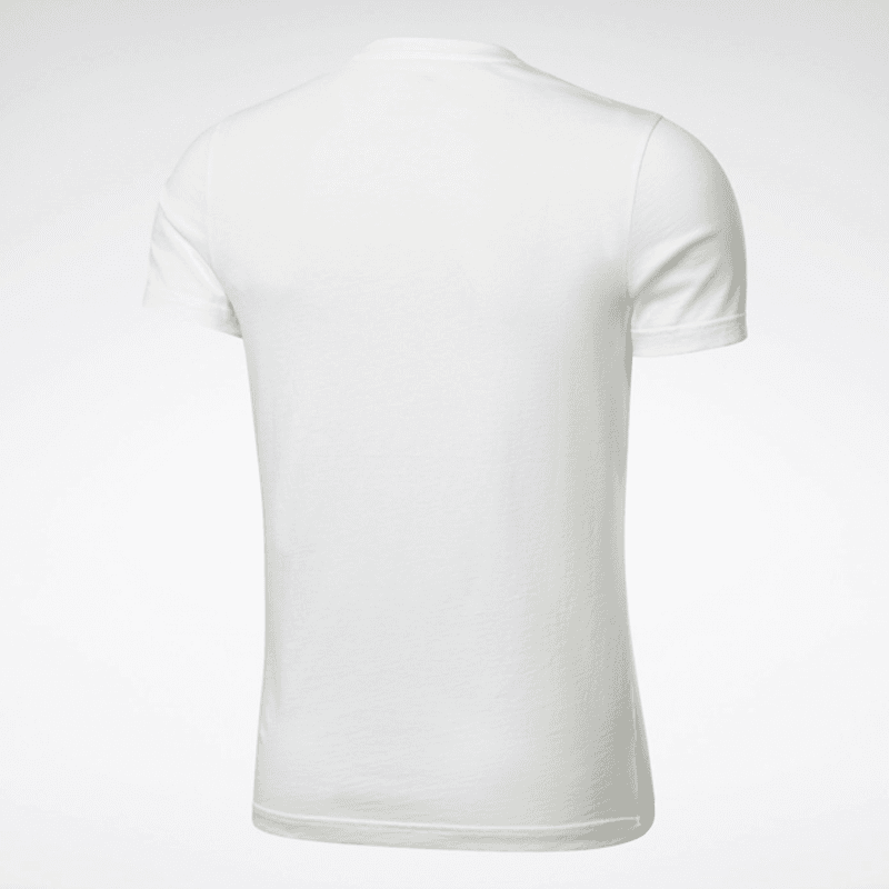 Reebok Mens' Identity Big Logo T-Shirt- تيشيرت ريبوك ادينتتي بيج لوجو للرجال لون أبيض
