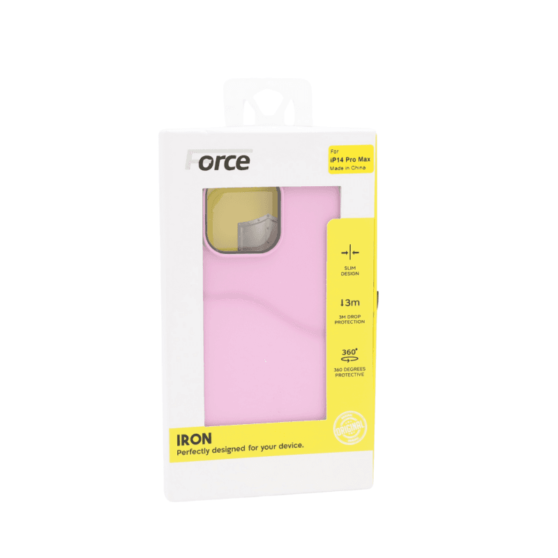 FORCE IRON IPHONE 14 PRO MAX - PINK