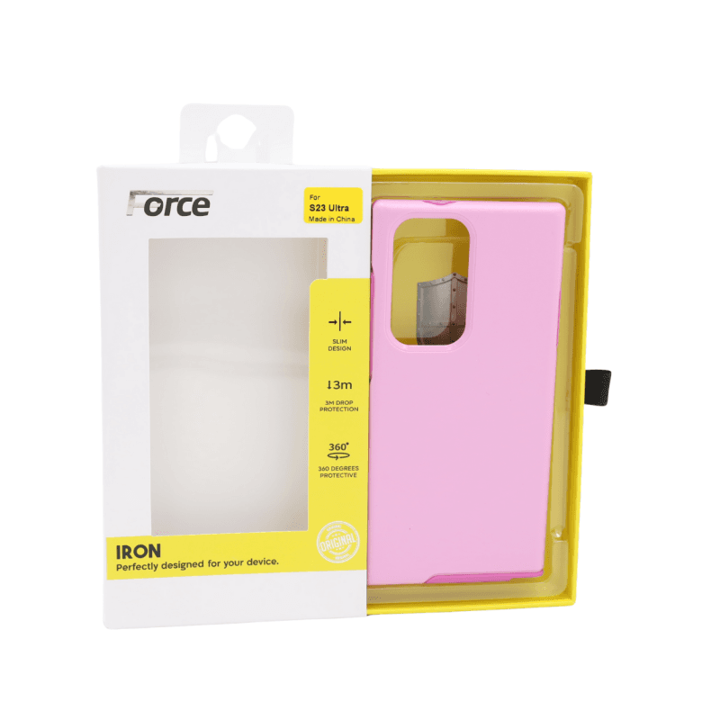 FORCE IRON SAMSUNG S23 ULTRA - PINK