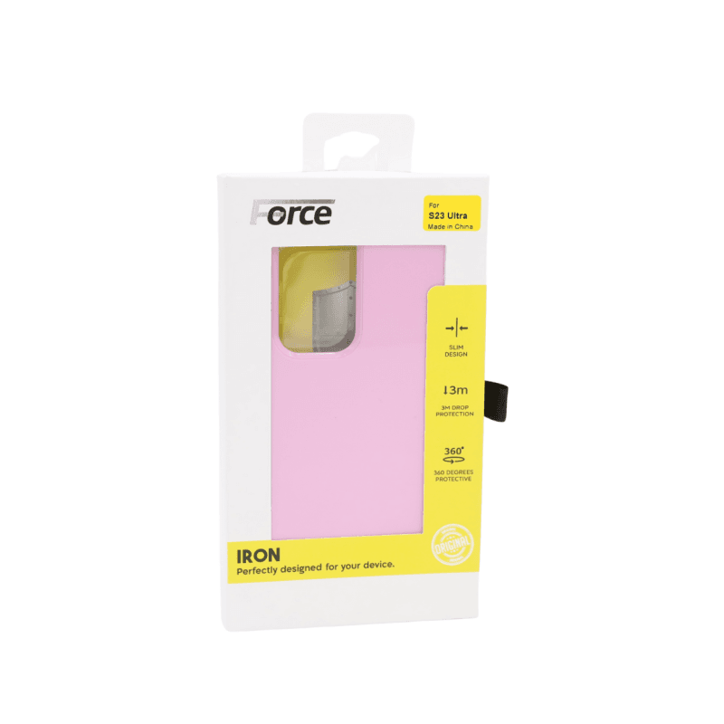 FORCE IRON SAMSUNG S23 ULTRA - PINK