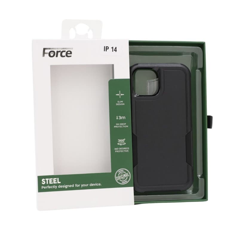 Force Steel Defender phone cover IPHONE 14 -BLACK