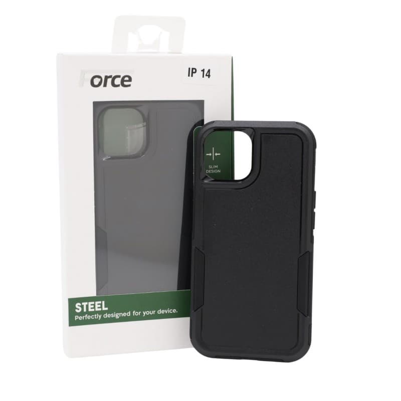 Force Steel Defender phone cover IPHONE 14 -BLACK