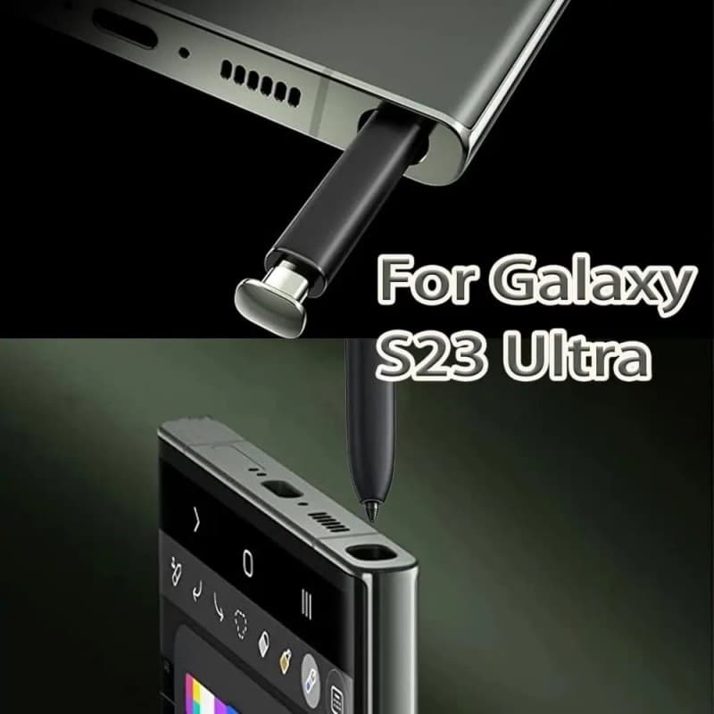 قلم سامسونج S23 ultra داخلي لون اسود يعمل عن بعد