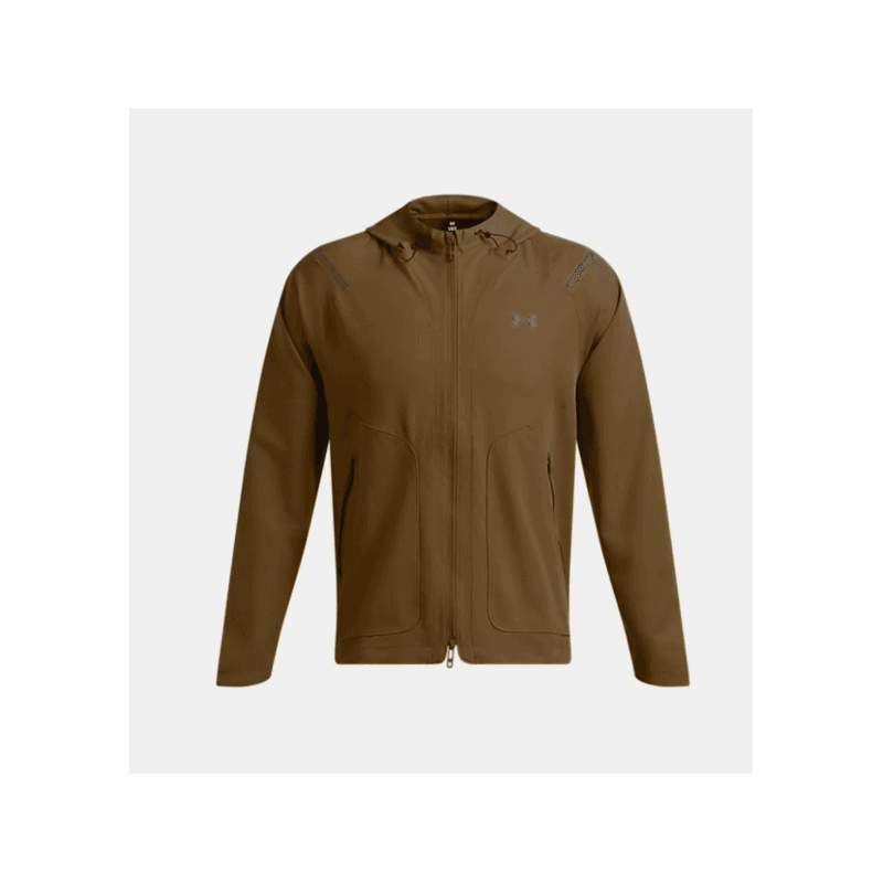 Under Armour Men's Unstoppable Jacket-جاكيت اندر ارمور أنستوببل ليفت تشيست للرجال لون بني 