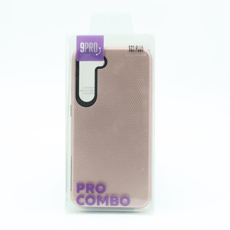 9PRO COMBO Defender phone cover S23 Plus - Rose Gold