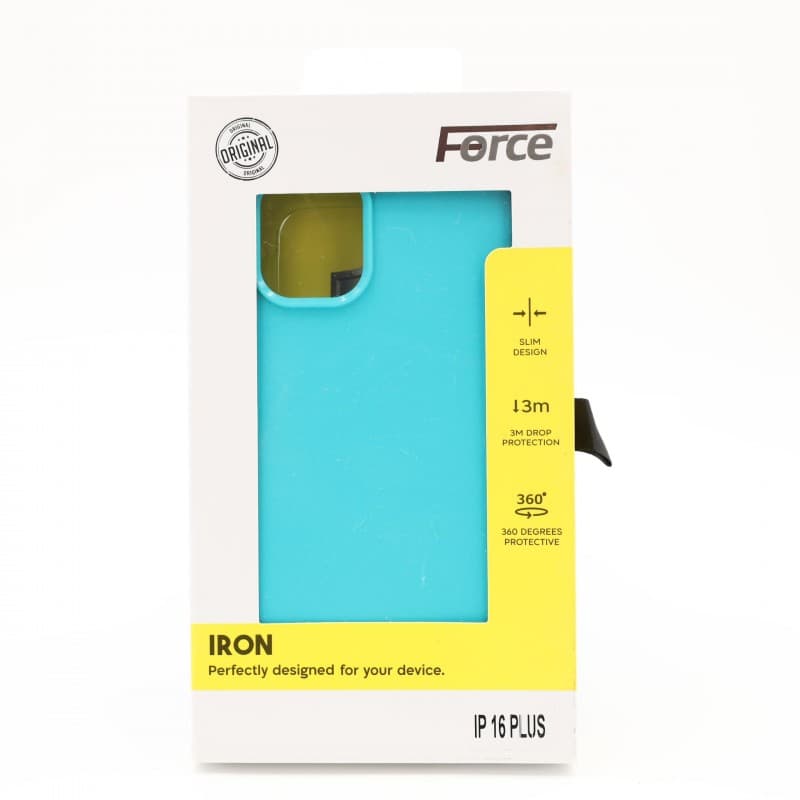 FORCE IRON IPHONE 16 Plus- TURQUOISE