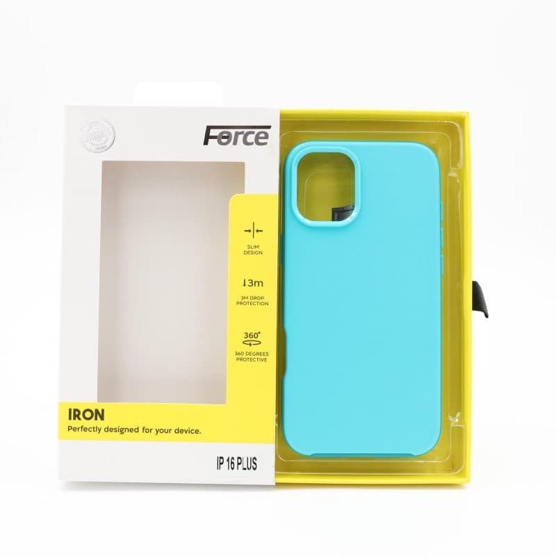 FORCE IRON IPHONE 16 Plus- TURQUOISE