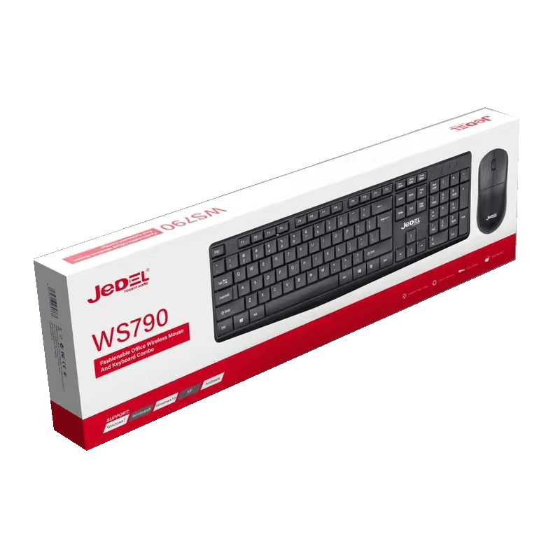 كيبورد مع ماوس لاسلكي JEDEL WS 790