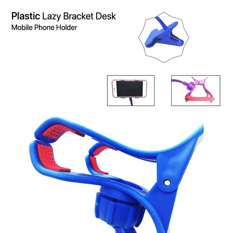 حمالة هاتف Lazy Bracket بلاستيك للمكتب