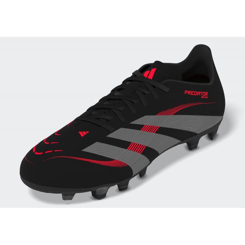 adidas Predator Club Firm/Multi-Ground Cleats - Black