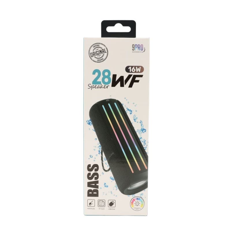 9Pro 28WF Speaker Black