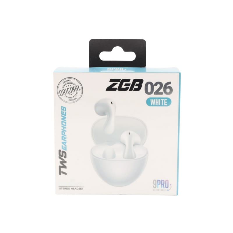 سماعات أذن لاسلكية TWS – 9Pro ZGB 026 لون أبيض