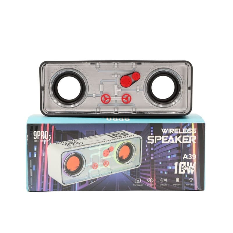 سماعة بلوتوث 9Pro A39 Wireless Speaker – لون أسود
