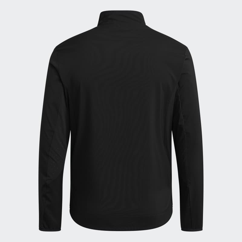 adidas Mens' Adizero Essentials Running Jacket - Black