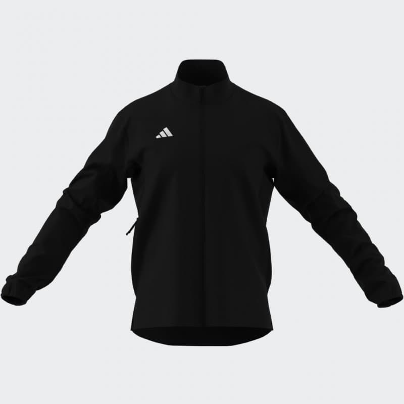 adidas Mens' Adizero Essentials Running Jacket - Black