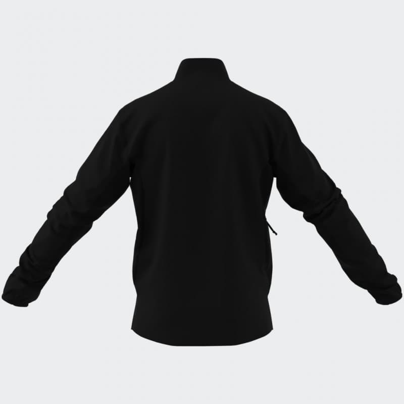 adidas Mens' Adizero Essentials Running Jacket - Black