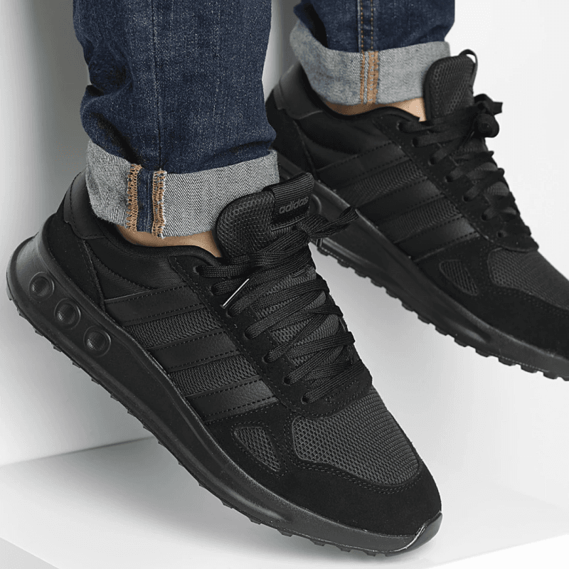 Adidas Mens' Run 84 Shoes Core Shoes- Black
