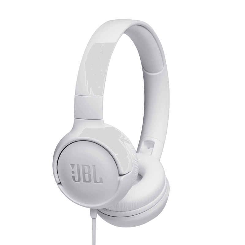 JBL Tune 500 Wired Headphones White