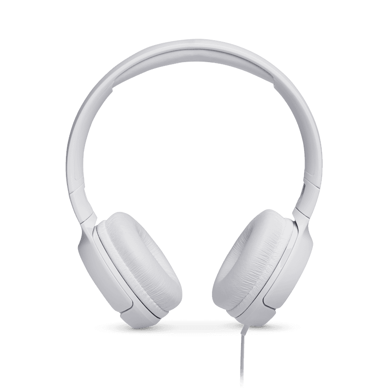 JBL Tune 500 Wired Headphones White