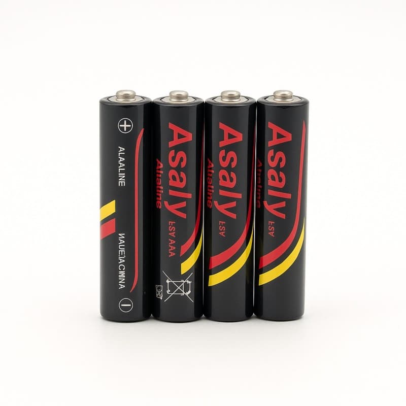 1.5 فولت عدد 4 بطارية جافة R03S Asaly