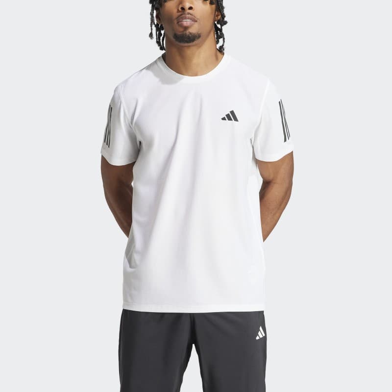 adidas Men's Running Own the Run Tee - White
