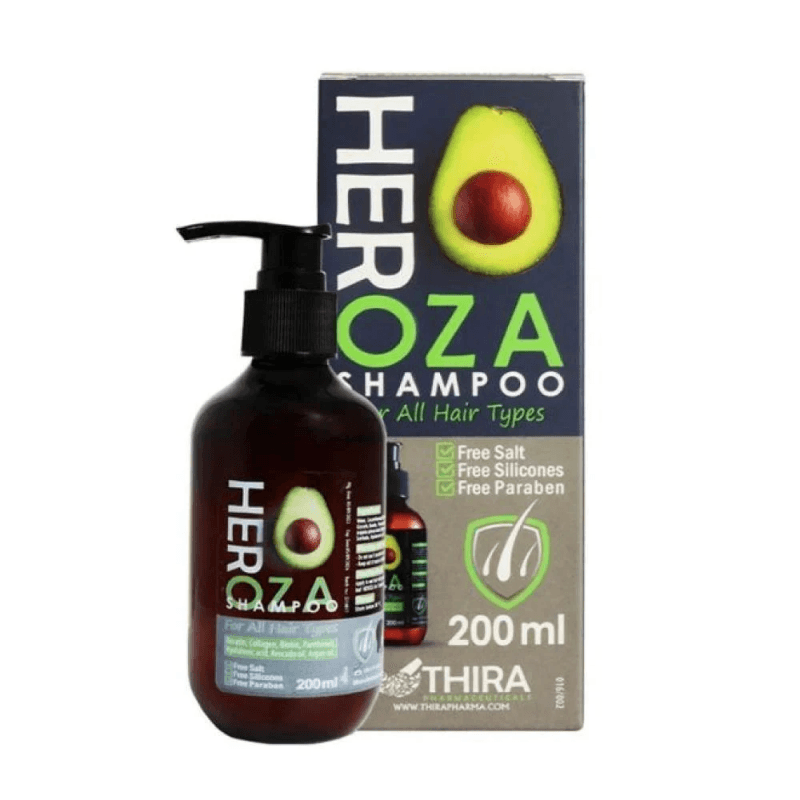 HEROZA shampoo 200 ML - شامبو هيروزا المغذي للشعر 200 مل