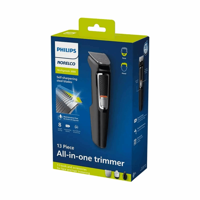 Philips Groomer 3000 طقم الحلاقة متعدد الاستخدامات (13 قطعة)