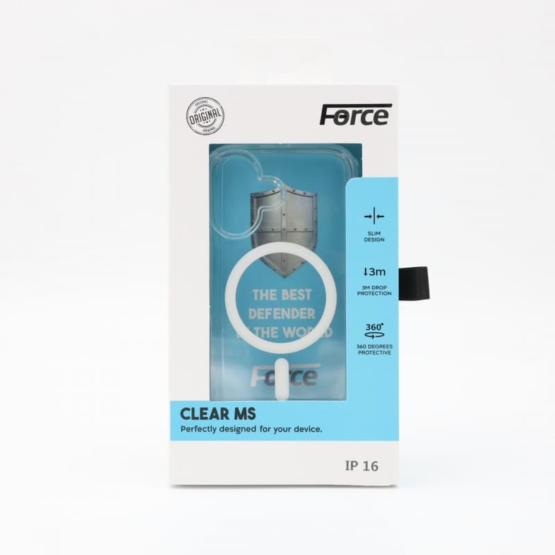 Force Clear MS cover iPhone 16