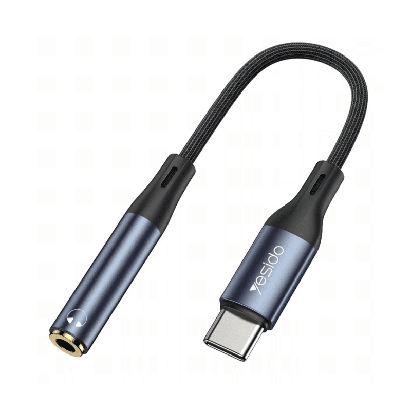 yesido audio adapter yau38 تحويلة اوكس الى تايب سي