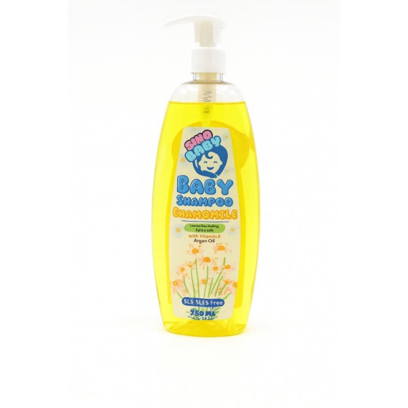sinobaby baby shampoo chamomile 750ml شامبو أطفال