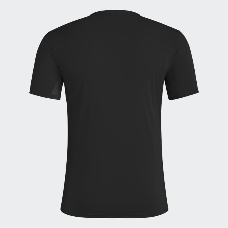 adidas Mens' Adizero Essentials Running Tee - Black