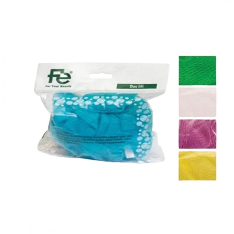 Fe Mesh Sponge-Blue ليفة استحمام شبكية من Fe – لون أزرق