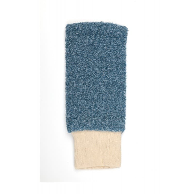 Fe Sisal 1120 Polyester Shower Mitt-Purple قفاز استحمام من البوليستر والسيزال من Fe – موديل 1120