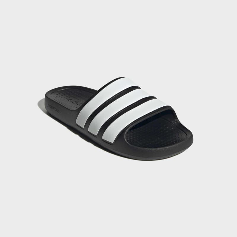 adidas Mens' Adilette Flow Slides - Black