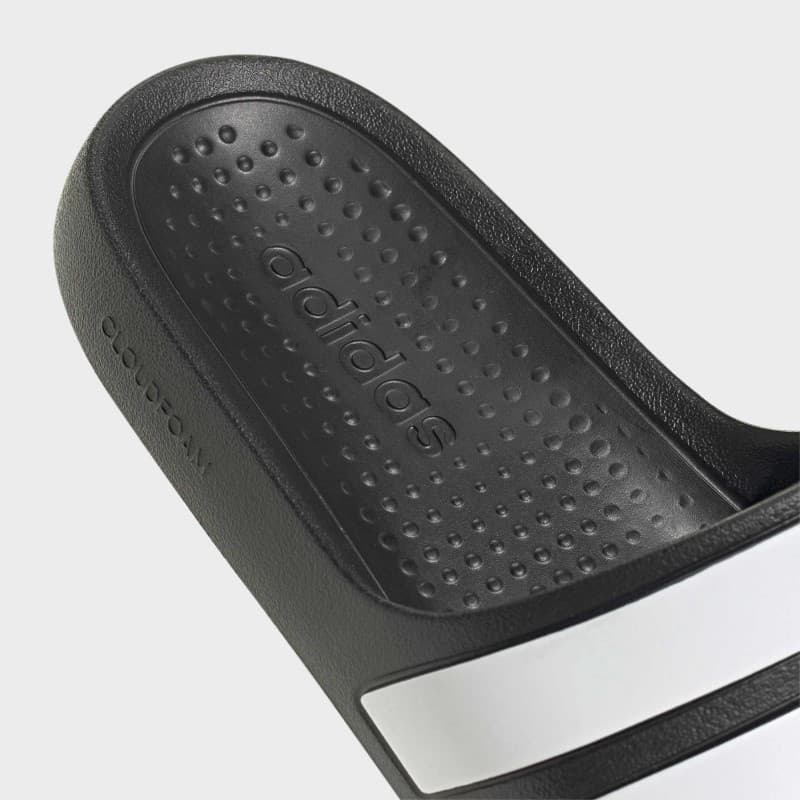 adidas Mens' Adilette Flow Slides - Black