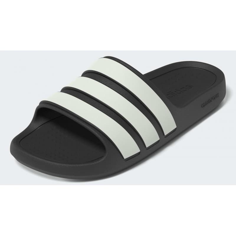 adidas Mens' Adilette Flow Slides - Black