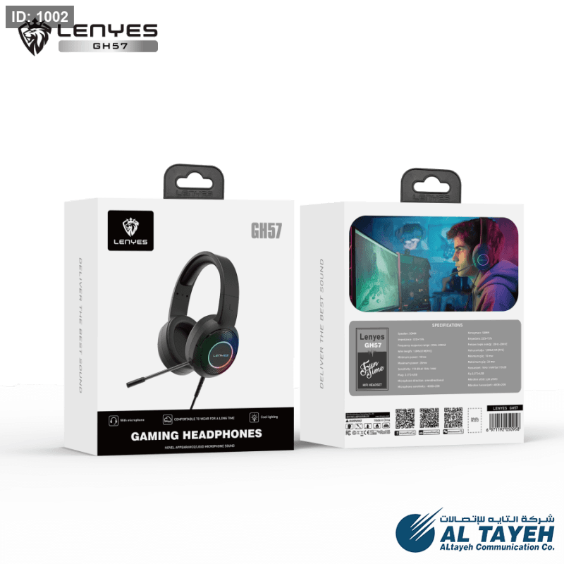 Lenyes GH 57 GAMEHEAD SET مع كفالة سنة