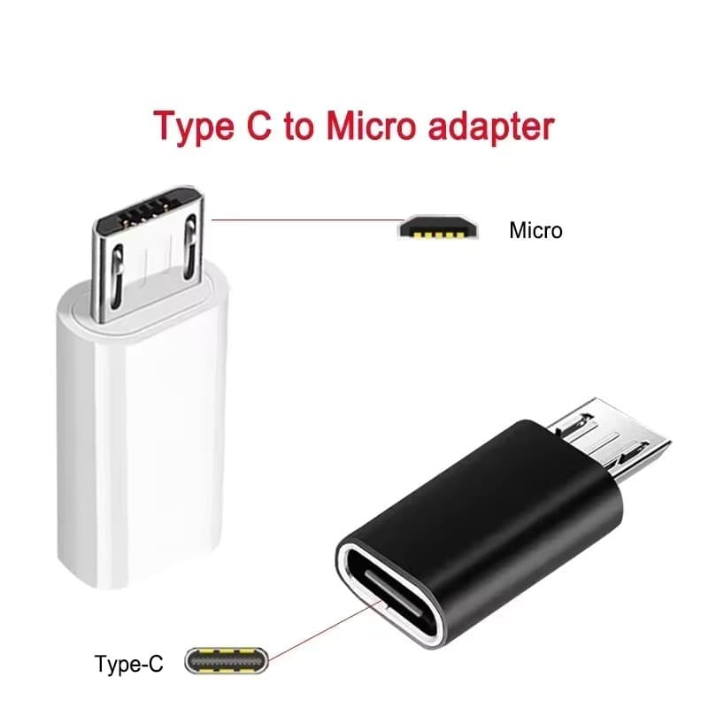 وصلة OTG للهواتف من Type-C إلى Micro 