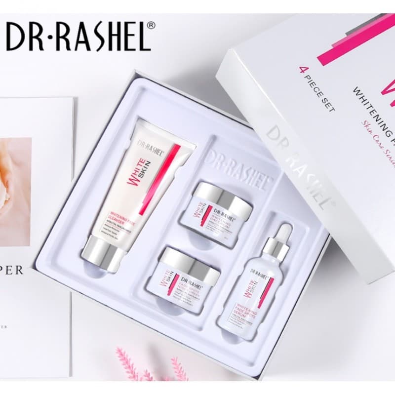 باكيج التبيض من DR .RASHEl 4 قطع