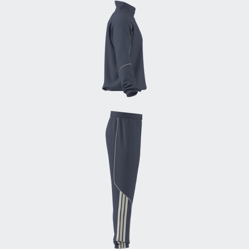 adidas Mens' Stadium 3-Stripes Track Suit - Blue