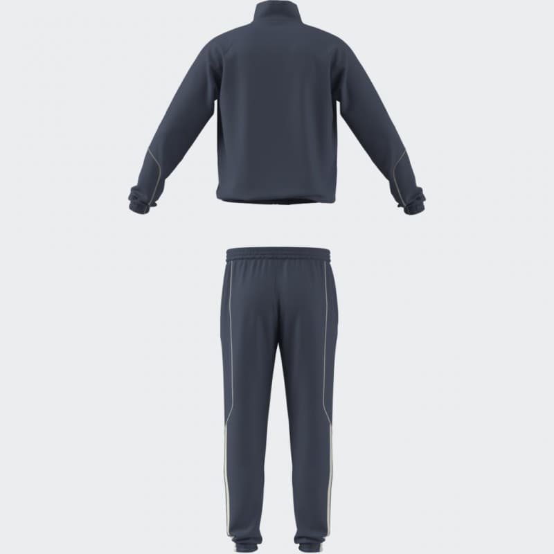 adidas Mens' Stadium 3-Stripes Track Suit - Blue