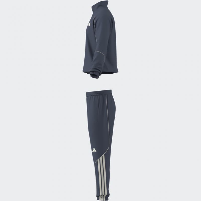 adidas Mens' Stadium 3-Stripes Track Suit - Blue