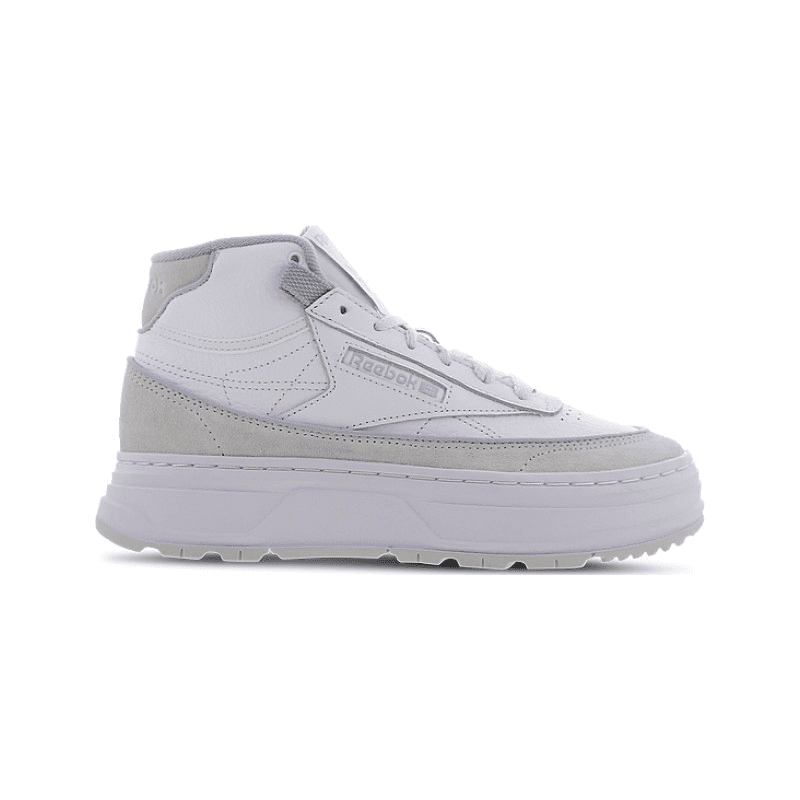 Reebok Unisex' Club C Geo Mid Shoes- White