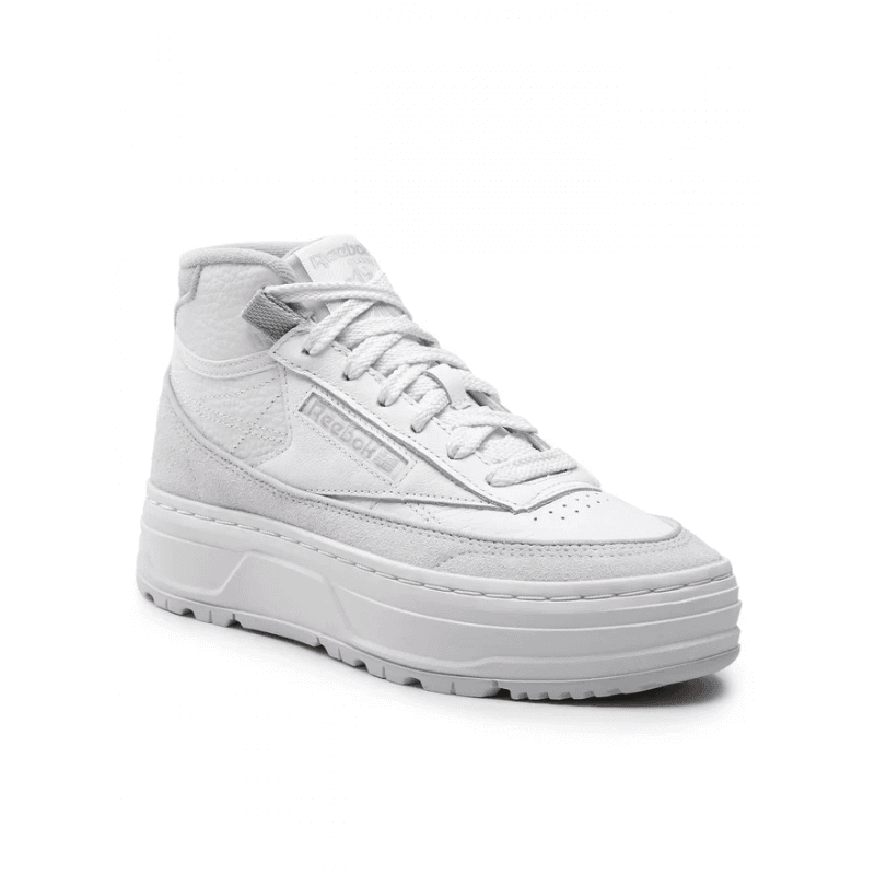 Reebok Unisex' Club C Geo Mid Shoes- White