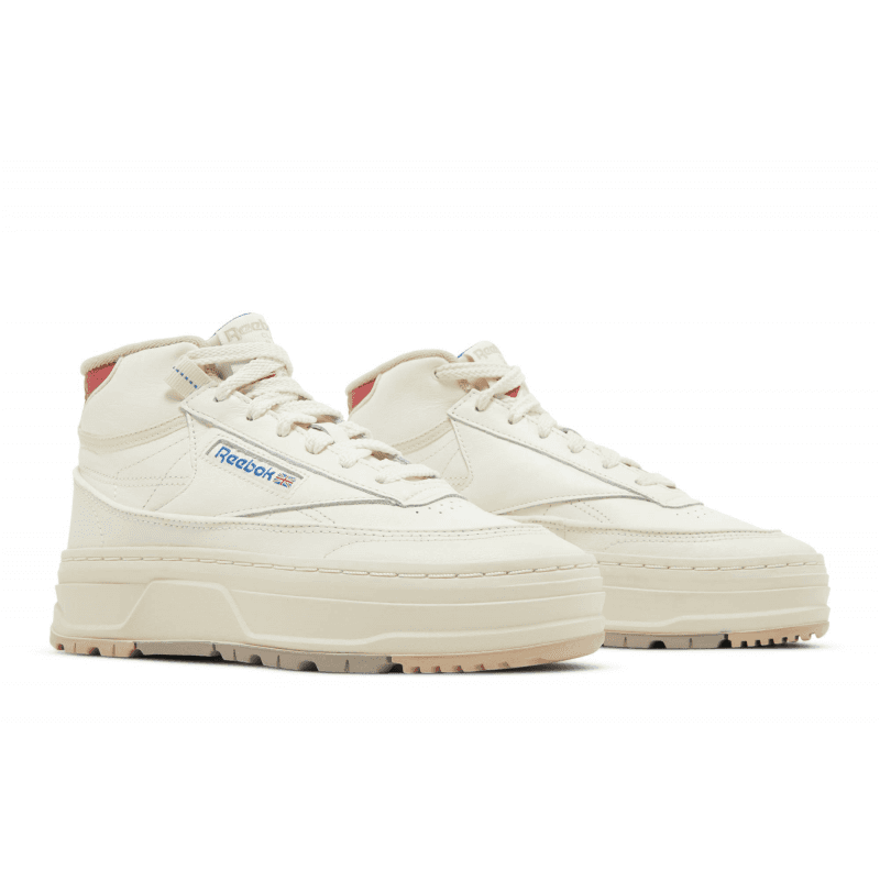 Reebok Unisex' Club C Geo Mid Shoes- White