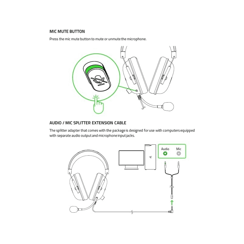 Razer BlackShark V2 X - Esports Gaming Headset
