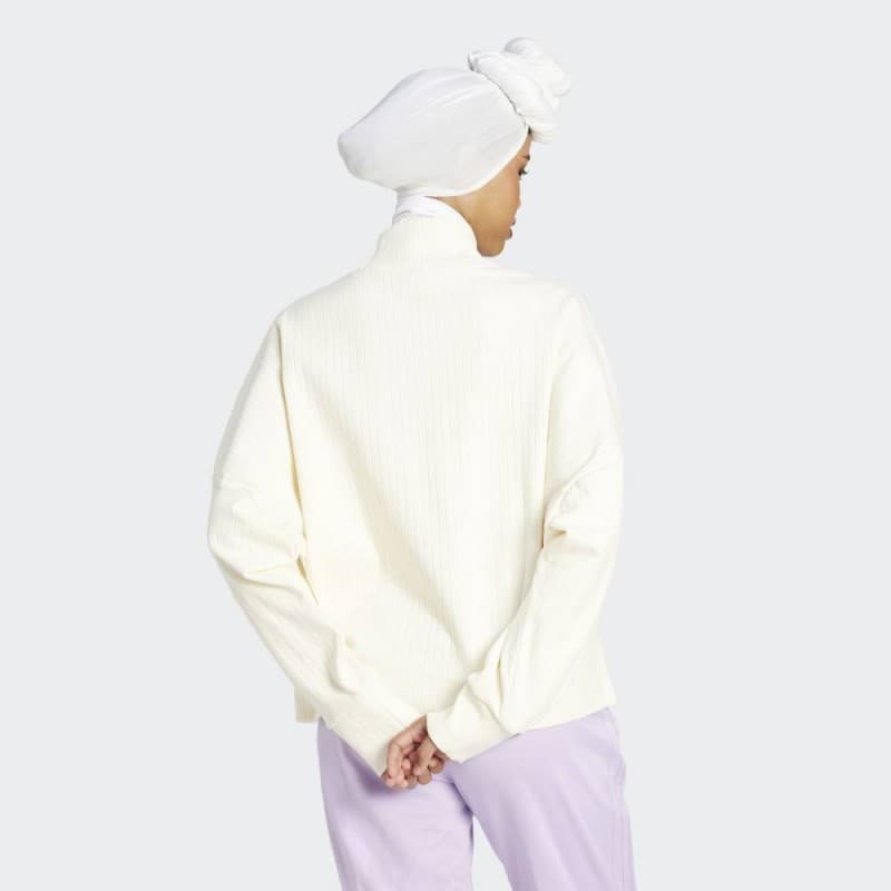 adidas Womens' All SZN Winterised Sweatshirt - White
